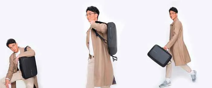 Formas de usar una mochila antirrobo Bobby Bizz