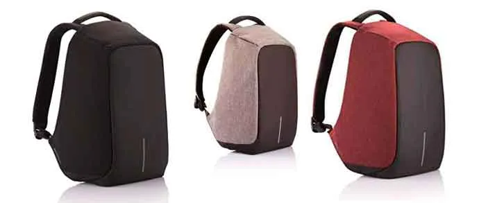 Colores que se pueden elegir en las mochila antirrobo Bobby Original