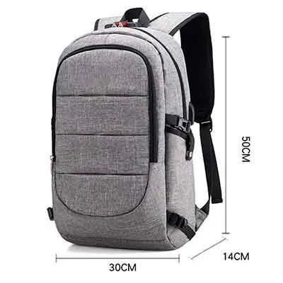 Caracteristicas de la mochila antirrobo tzz combinación