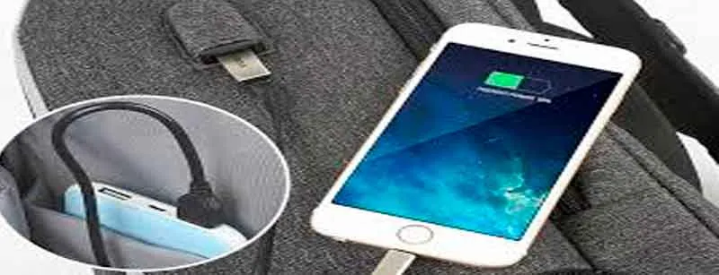 Mochilas antirrobo con cargador USB integrado